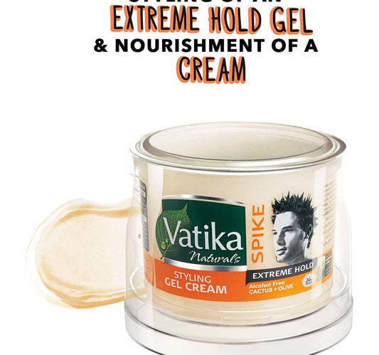 Vatika Naturals Spike Extreme Hold Styling Gel Cream 250 ml