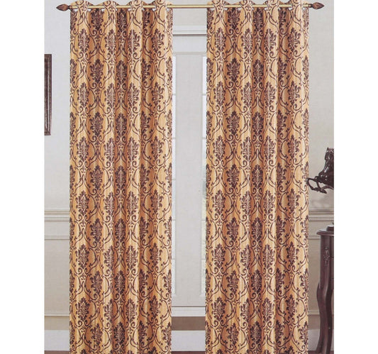 Maple Leaf Window Curtain 140x260cm BO Assorted