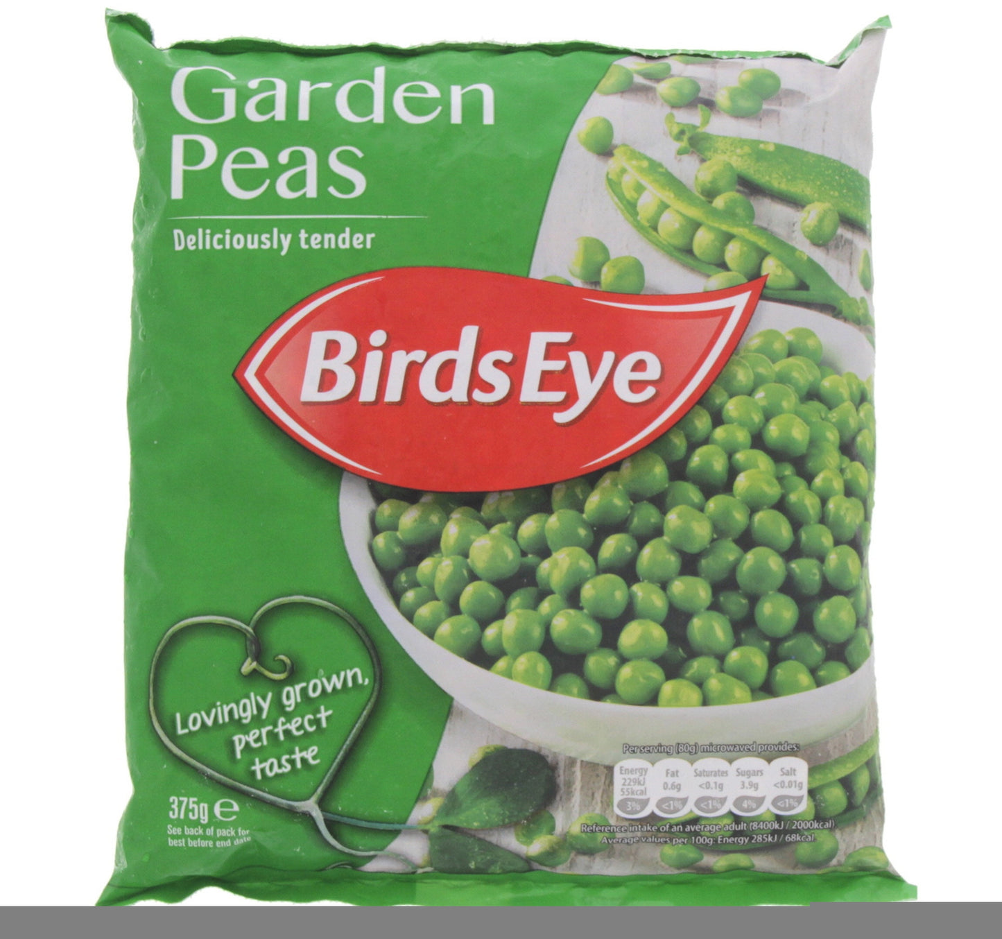 Birds Eye Garden Peas 375 g Lulu Hypermarket