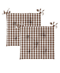 وسادة كرسي هومويل، 40 × 40 سم، قطعتين، بني