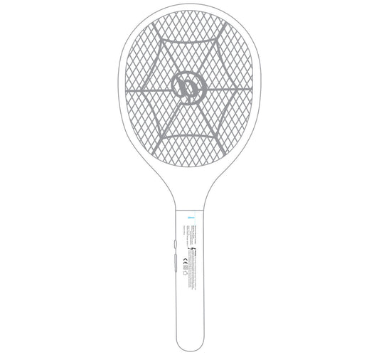 Ikon Rechargeble Fly Swatter, 3-Layer Mesh, IK-CF118