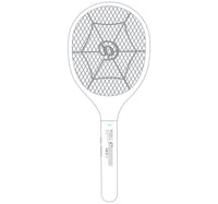 Ikon Rechargeble Fly Swatter, 3-Layer Mesh, IK-CF118