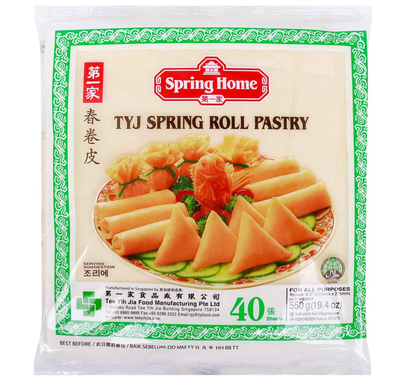 Spring Home TYJ Spring Roll Pastry 40 Sheets 550 g