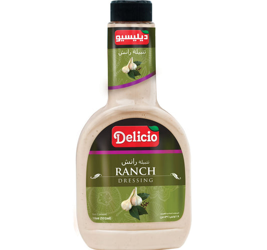 Delicio Ranch Dressing 532 ml Lulu Hypermarket