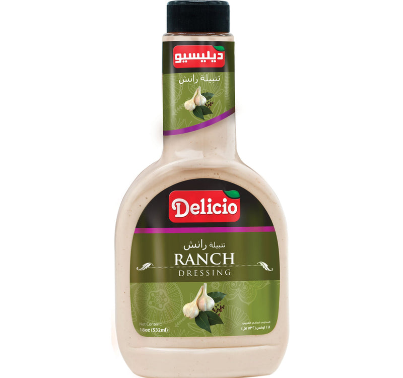 Delicio Ranch Dressing 532 ml Lulu Hypermarket