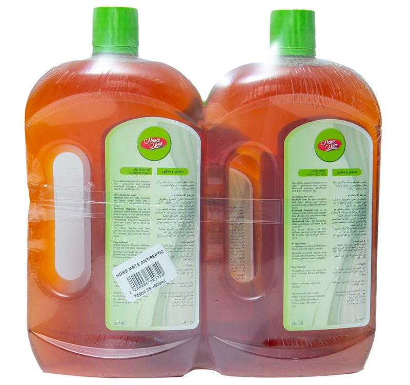 Home Mate Antiseptic Disinfectant 2 x 750 ml + 500 ml