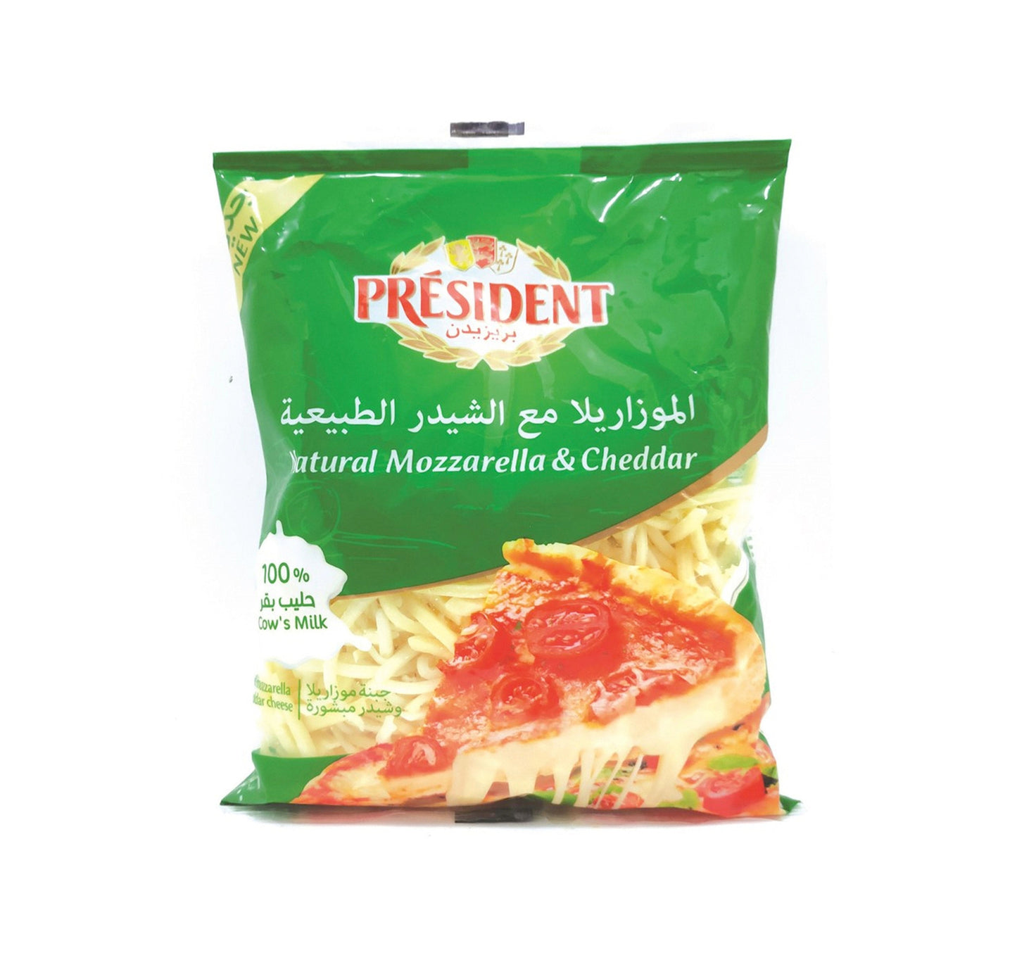 President Natural Mozzarella & Cheddar Cheese 200 g Sultan Center