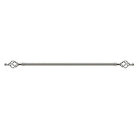 Maple Leaf Extension Curtain Rod 200cm Silver