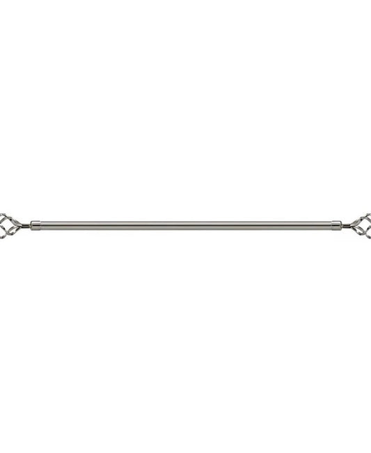 Maple Leaf Extension Curtain Rod 300cm Silver