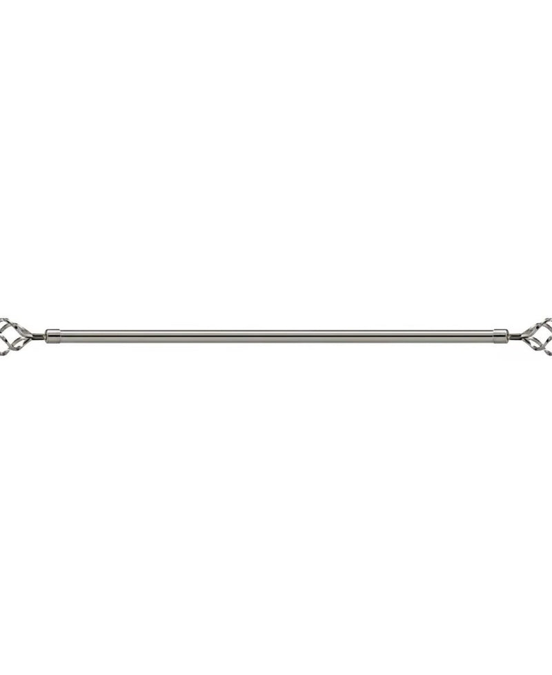 Maple Leaf Extension Curtain Rod 200cm Silver