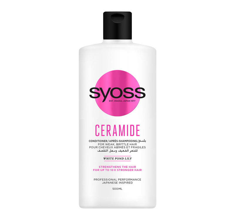 Syoss Ceramide Conditioner For Weak and Brittle Hair 500 ml