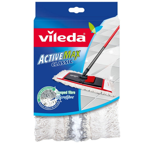 Vileda Active Max Classic Mop Floor Cleaning Mop Refill 1pc