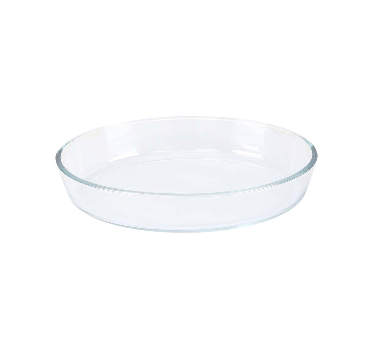 Chefline HSAP16L Borosilicate Glass Oval Baking Dish, 1.6 Litre, Transparent