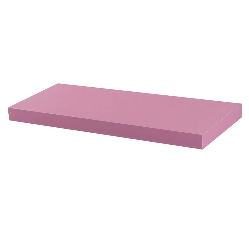 Maple Leaf Glossy Painting Wall Shelf, 80 cm, Pink, 13073