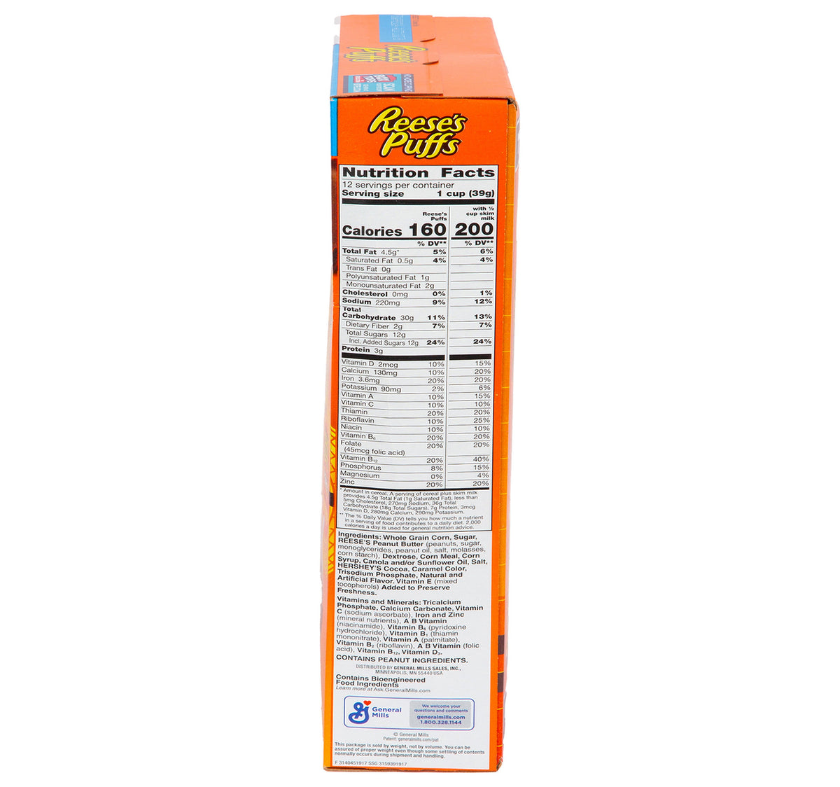 General Mills Reese's Puffs Peanut Butter 473 g