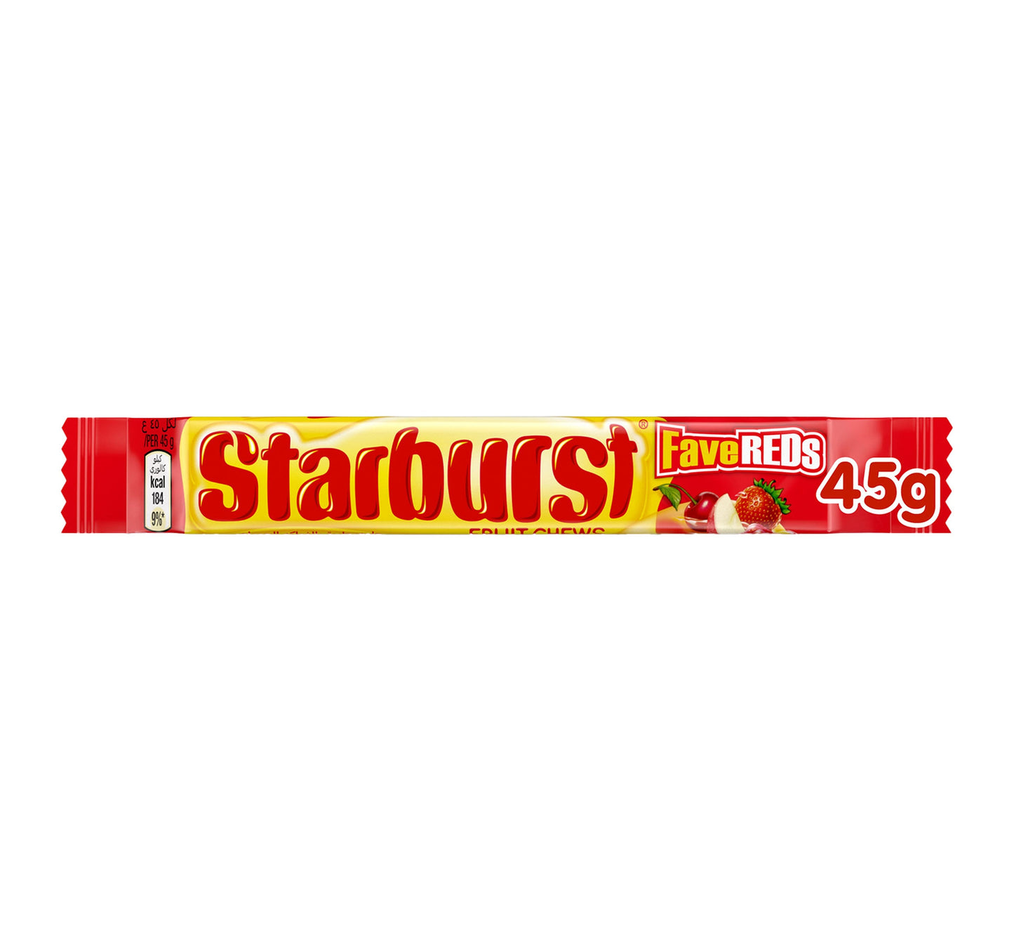Starburst Fave Reds Fruit Chews Candy 45 g Lulu Hypermarket