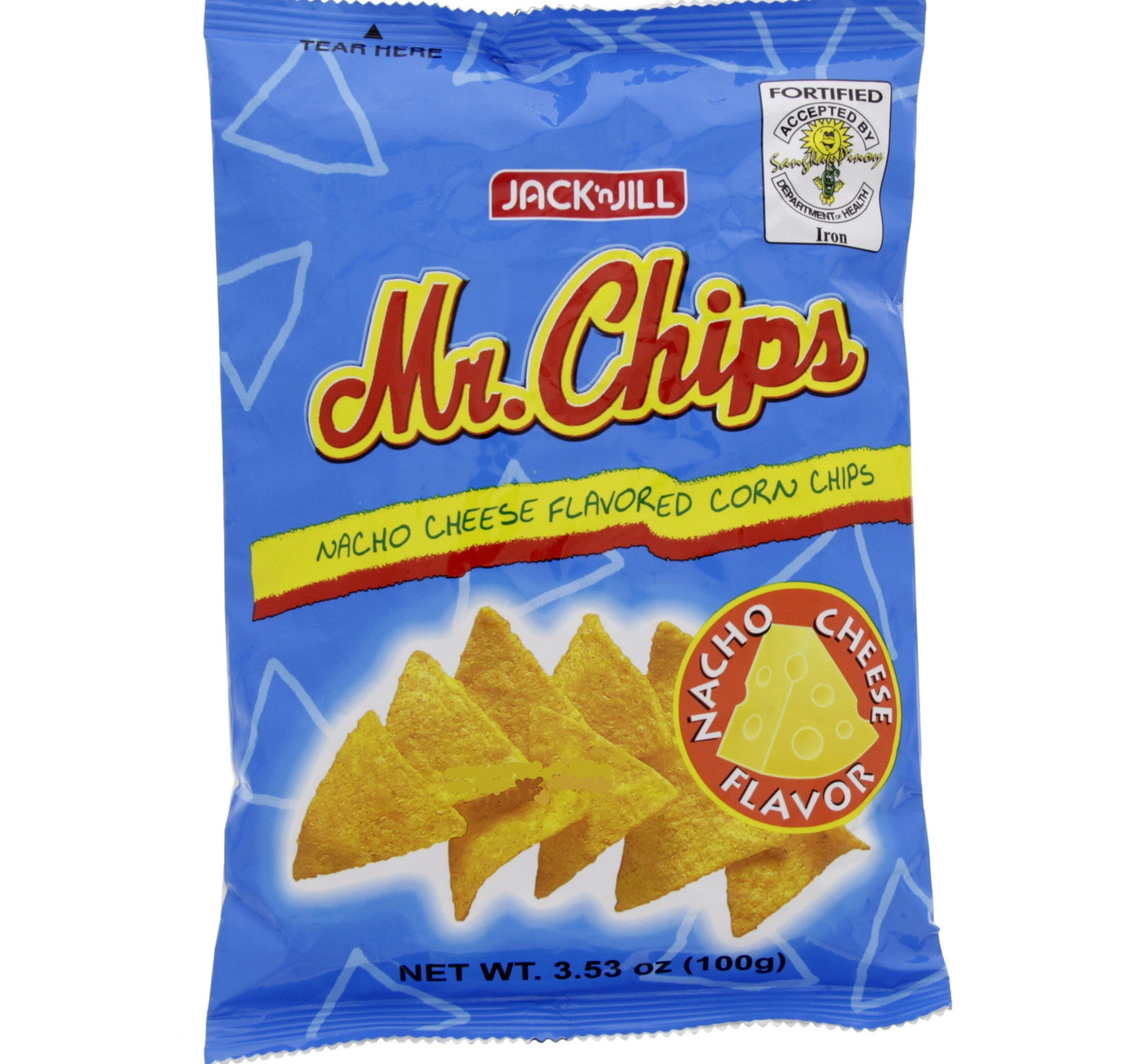 Jack 'n Jill Mr. Chips Cheese Flavored Corn Chips 100 g Lulu Hypermarket