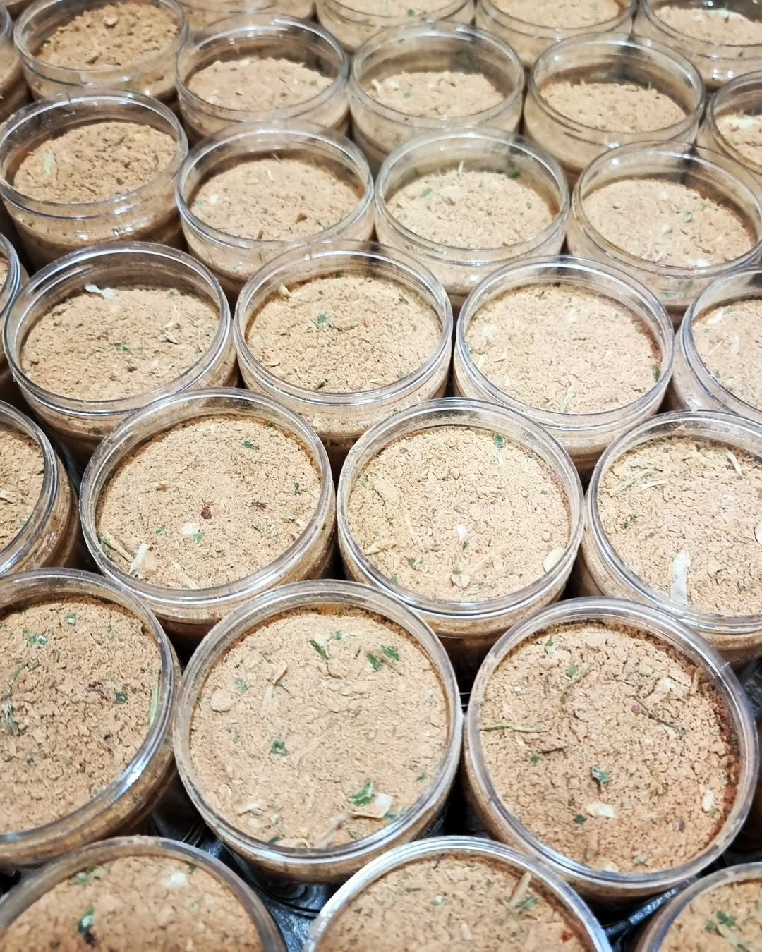 Coriander, garlic, onion and spices mixture Shefs