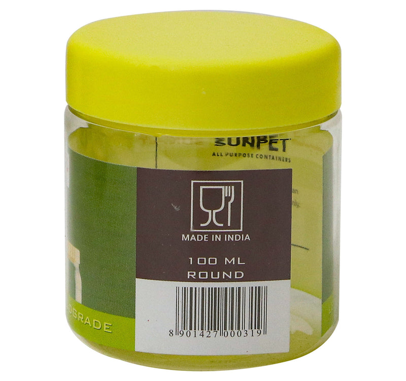 Sunpet Plastic Jar 100ml
