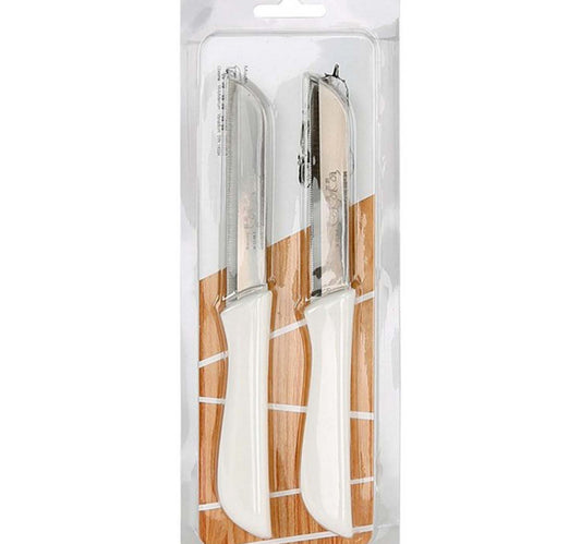 Solingen Paring Knife, 2 Pcs, White