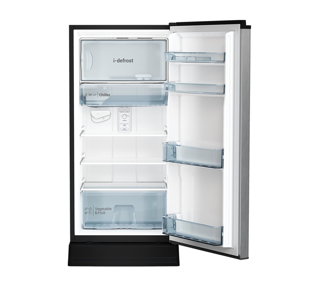 Hitachi Single Door Refrigerator HR1S5188MNPSVGF 200L