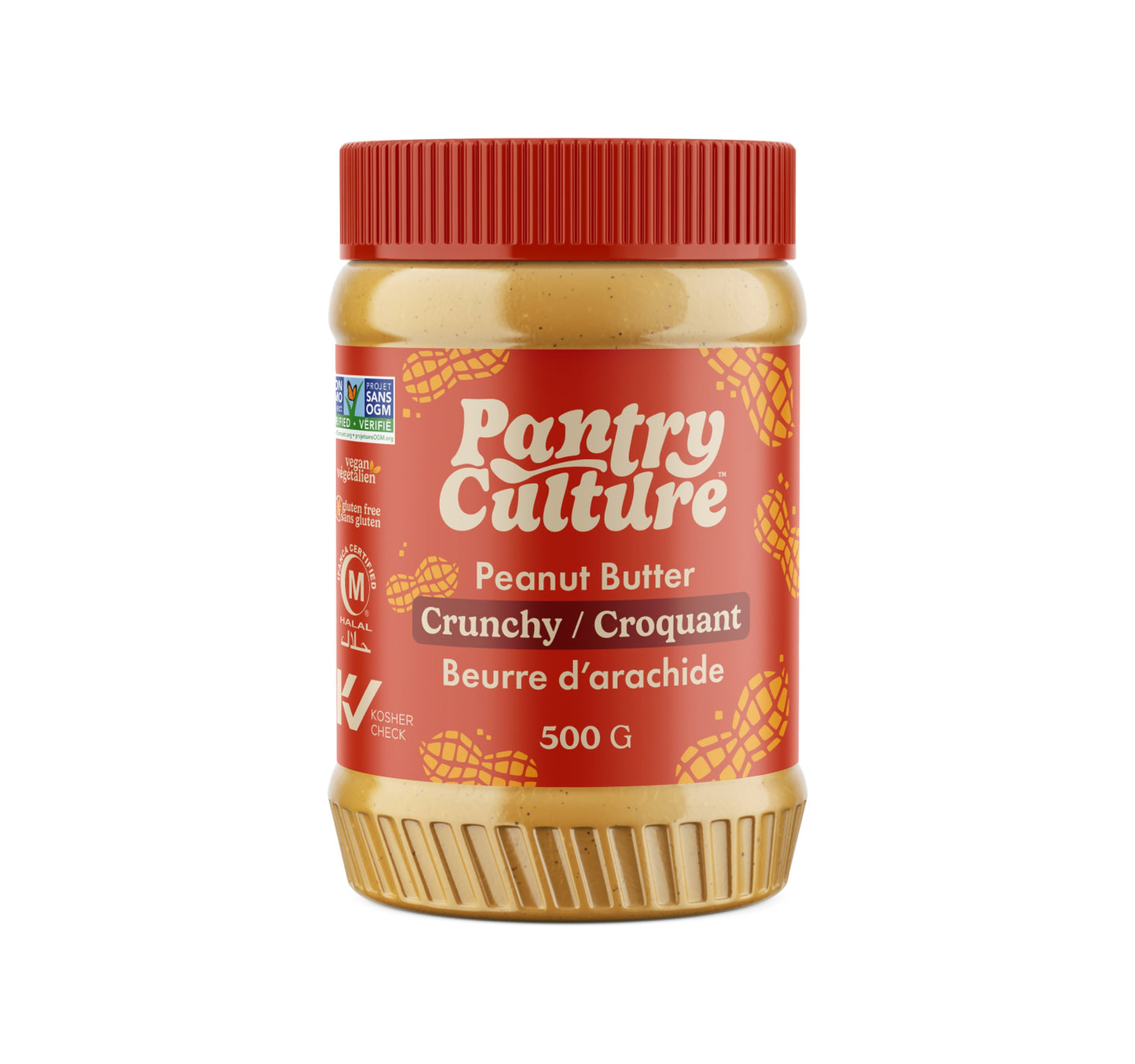 Pantry Culture Crunchy Peanut Butter 500 g