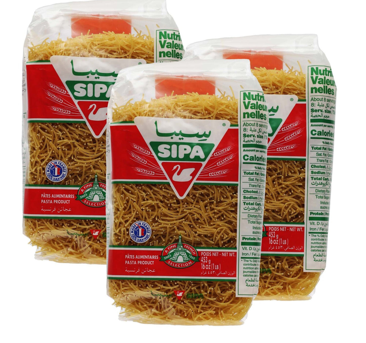 Sipa Vermicelli 3 x 453 g Lulu Hypermarket