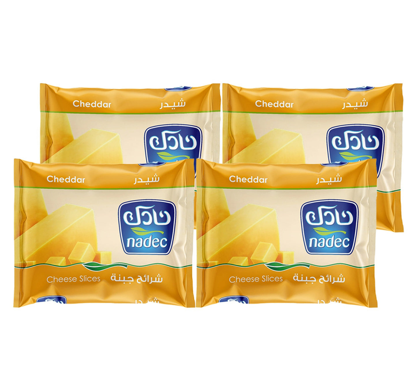 Nadec Cheddar Cheese Slices Value Pack 4 x 200 g Lulu Hypermarket