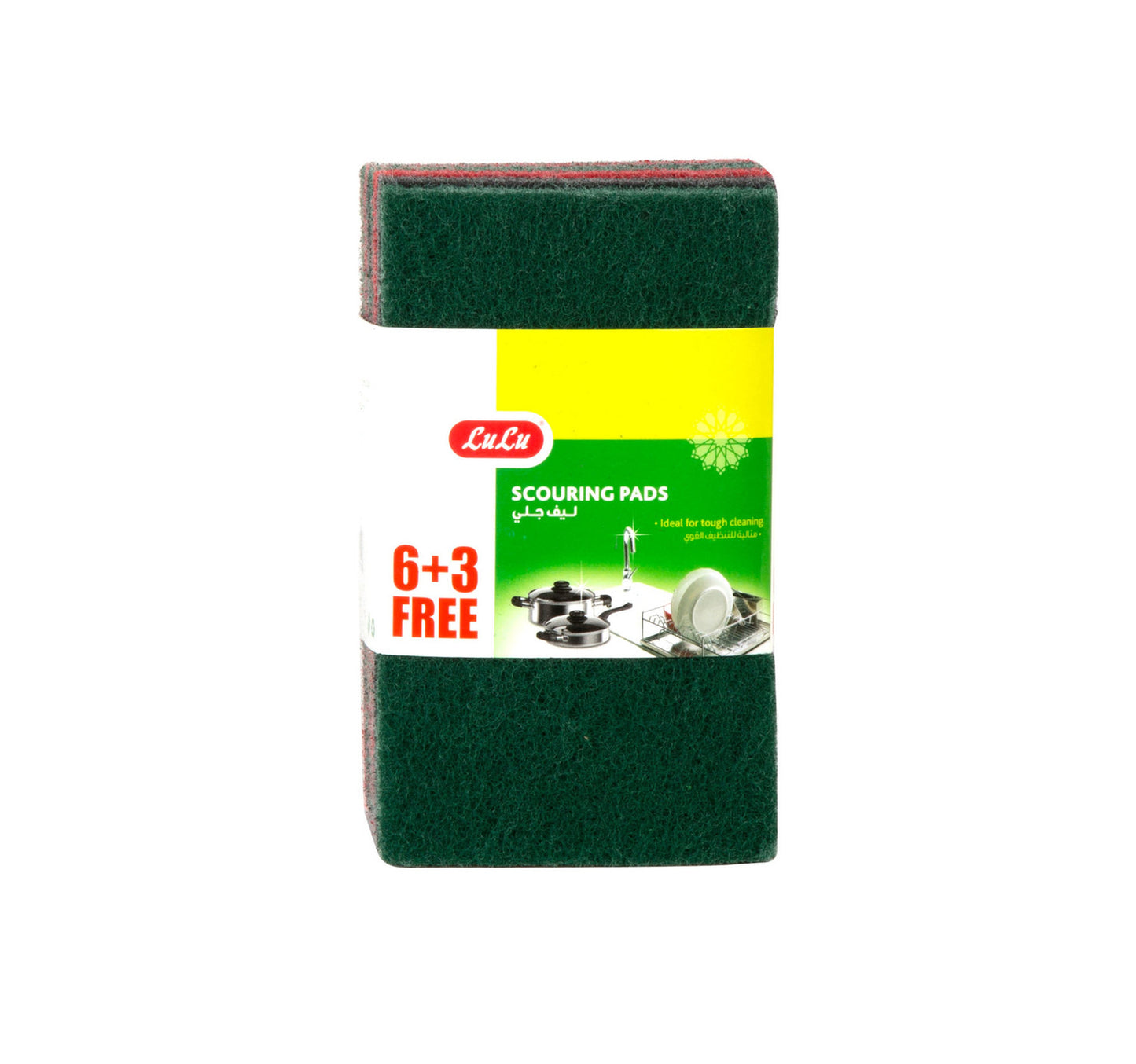 LuLu Scouring Pads 6 pcs + 3 pcs Free