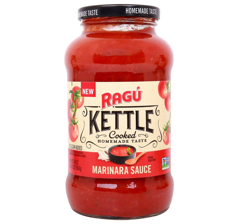 Ragu Kettle Cooked Marinara Sauce No Sugar Added 680 g Lulu Hypermarket