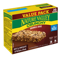 Nature Valley Crunchy Oats & Chocolate Cereal Bar 20 x 21 g Lulu Hypermarket