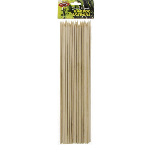 Home Mate Bamboo Skewers 30cm 50pcs