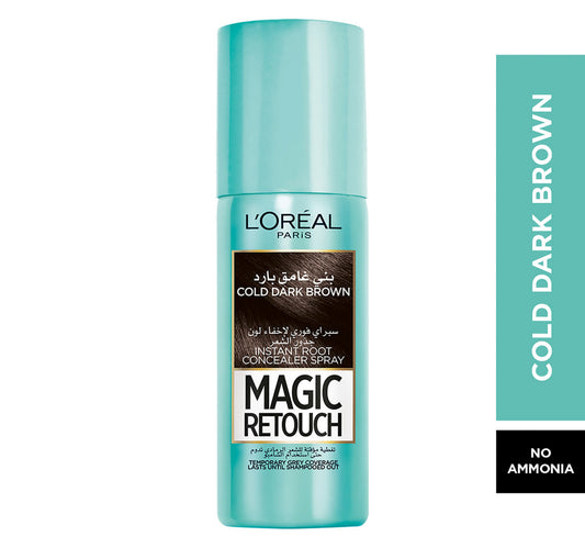 L'Oreal Paris Magic Touch Cold Dark Brown Instant Root Concealer Spray 75 ml