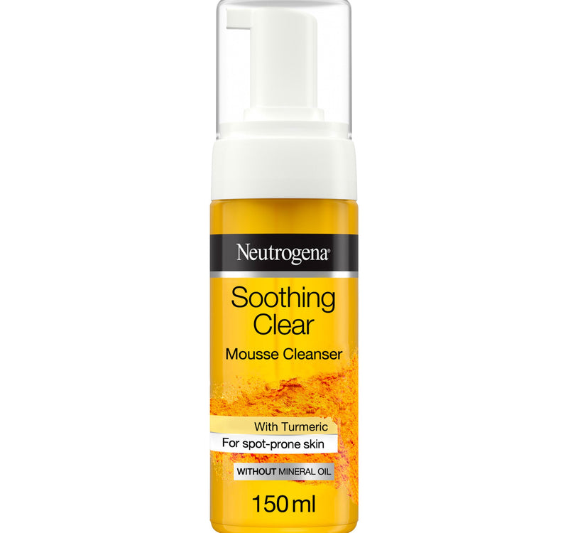 Neutrogena Soothing Clear Turmeric Mousse Cleanser 150 ml