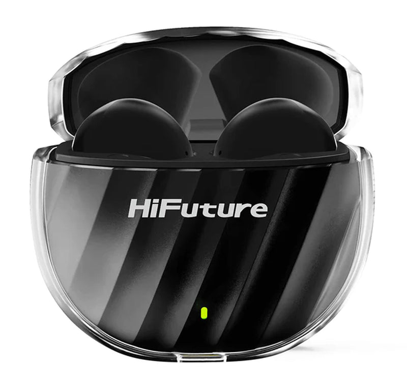 HiFuture FlyBuds3 ENC Enabled True Wireless Earbuds, Black