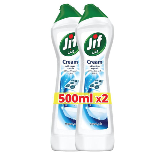 Jif Cream Cleaner Original Value Pack 2 x 500 ml