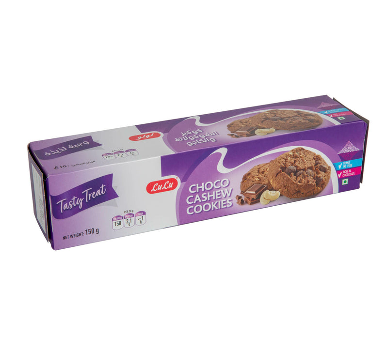 LuLu Choco Cashew Cookies 150 g