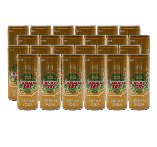 Canada Dry Cream Soda Can 250 ml