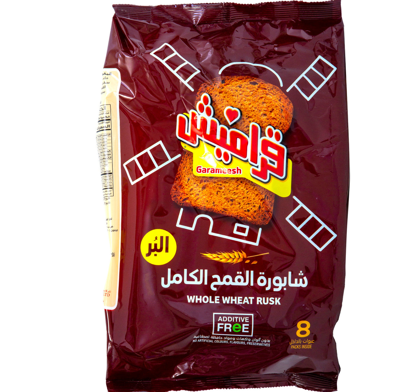 Garameesh Whole Wheat Rusk 375 g