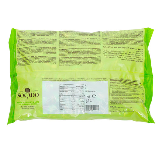 Socado Milk Chocolate Pralines With Hazelnut Cream 1 kg