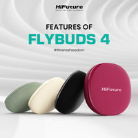 HiFuture FlyBuds4 In-Ear ANC TWS Earbuds, Green