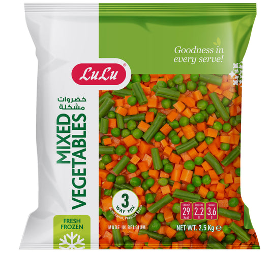 LuLu Mixed Vegetables 2.5 kg