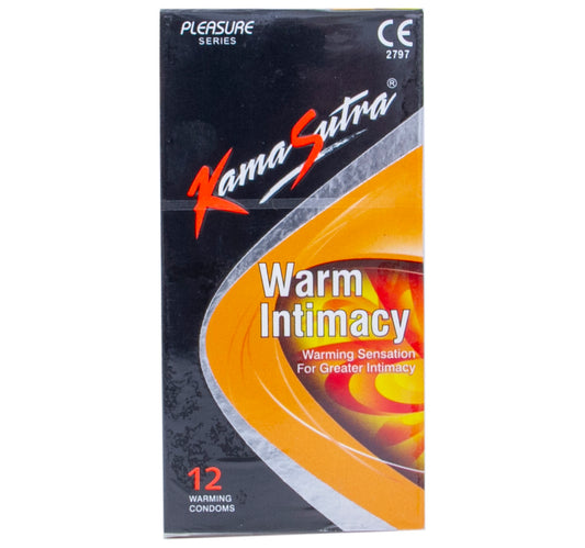 Kamasutra Warm Intimacy Condoms 12 pcs