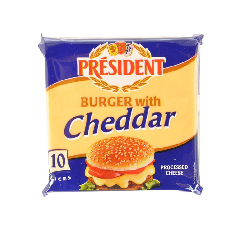 President Burger Cheddar Cheese 200 g Sultan Center