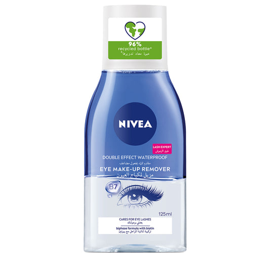 Nivea Double Effect Eye Makeup Remover 125 ml