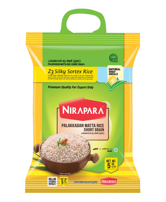 Nirapara Palakkadan Matta Rice 5 kg Lulu Hypermarket