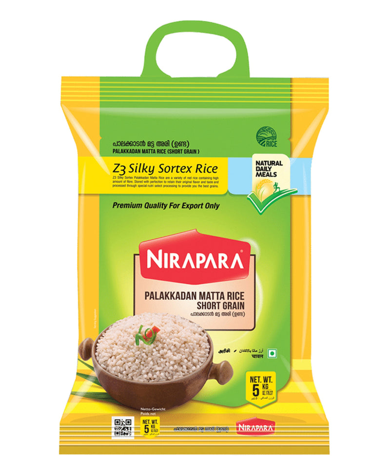 Nirapara Palakkadan Matta Rice 5 kg Lulu Hypermarket