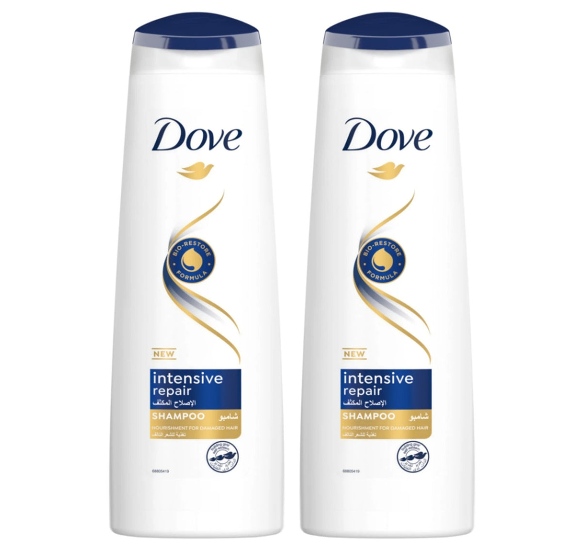 Dove Shampoo Assorted 2 x 400 ml