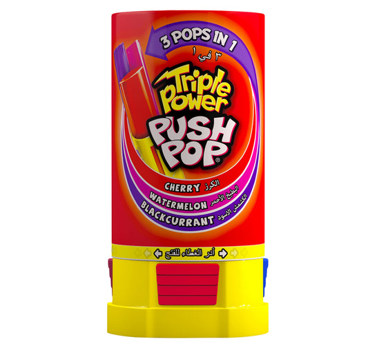 Bazooka Triple Power Push Pop 34 g Lulu Hypermarket