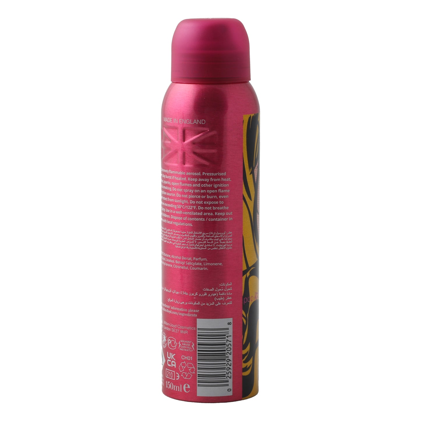 Colour Me Deodorant For Women Pop Art 150 ml